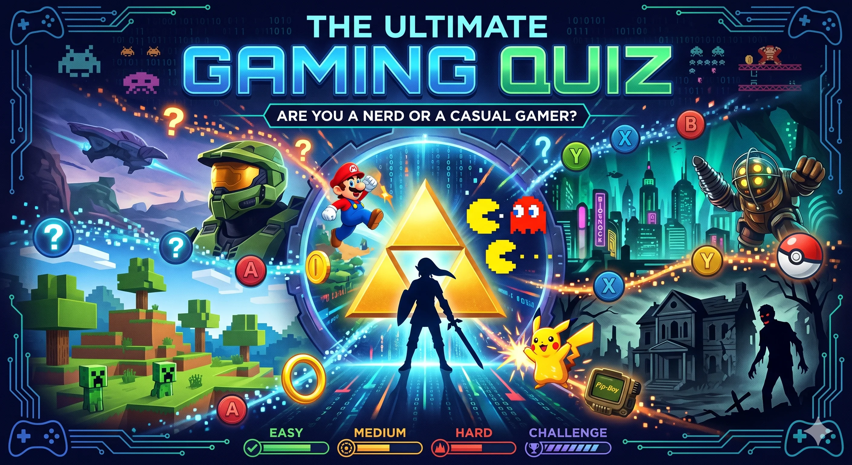 Challenge visual content